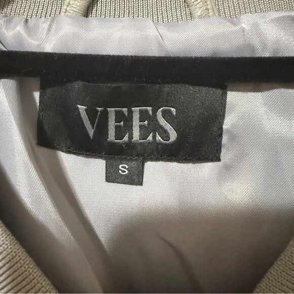 Vees Women’s 100% Lamb Leather Angel Wings Flight Aviator Bomber Jacket Sz Small - Picture 3 of 8